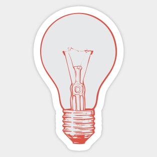 Lightbulb Sticker